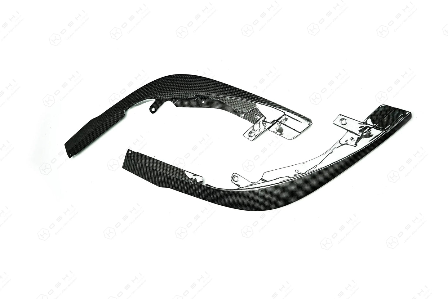 Ferrari F8 – Carbon Fibre Front Lateral Aero Spoilers - Carbon Fibre - Koshi Group Store