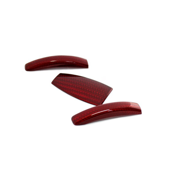 Mercedes Benz SLK R172 Key Cover Red - Carbon Fibre - TMC Motorsport