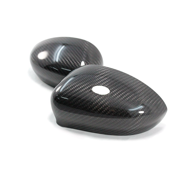 Abarth Grande/Evo Carbon Fibre Mirror Caps - Carbon Fibre - Koshi Group Store