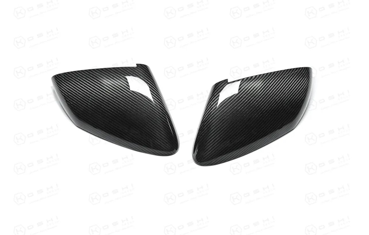 Porsche 992 Mirror Caps Cover - Carbon Fibre - Koshi Group Store