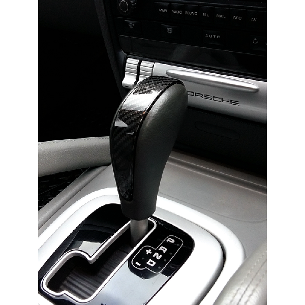Porsche Cayenne Shift Knob Trim - Carbon Fibre - Koshi Group Store