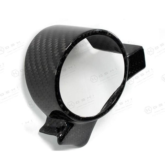 Abarth 500 / 595 / 695 Boost Gauge Cover Car - Carbon Fibre - Carbon Fibre - Abarth Tuning