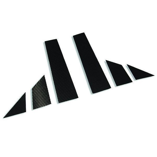 Abarth 500 / 595 / 695 Door Panels / B Pillar - Carbon Fibre - Abarth Tuning