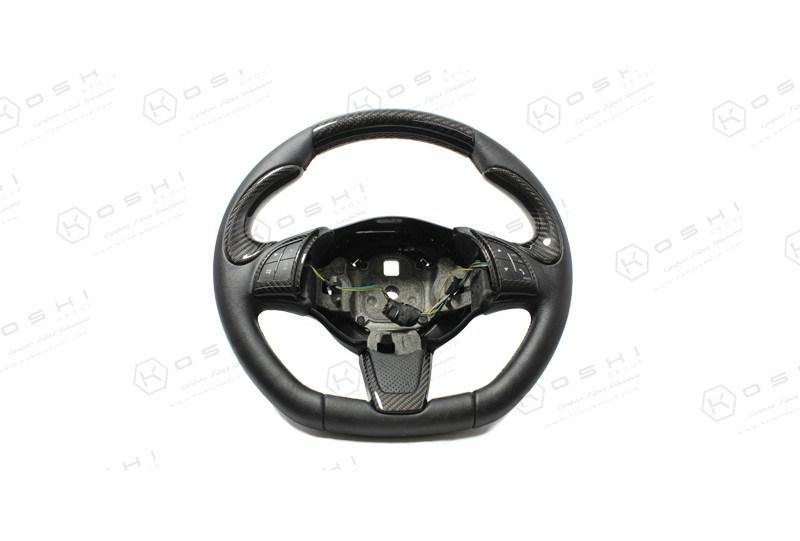 Abarth 500 Steering Wheel Upper Cover - Carbon Fibre - Abarth Tuning