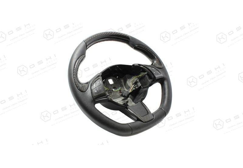Abarth 500 Steering Wheel Upper Cover - Carbon Fibre - Abarth Tuning