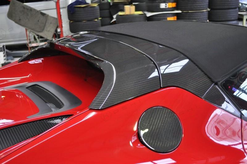 Alfa Romeo 4C Fuel Flap - Carbon Fibre - Koshi Group Store