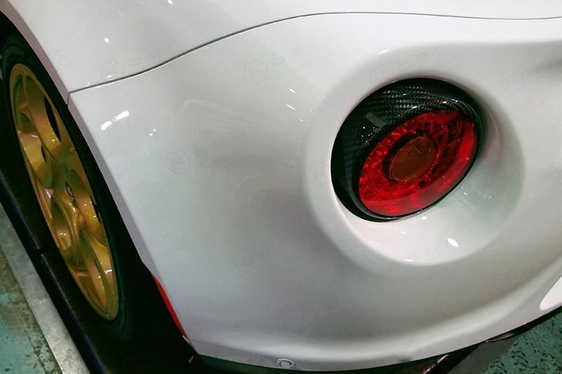 Alfa Romeo 4C Tail Light Frame - Carbon Fibre - Koshi Group Store