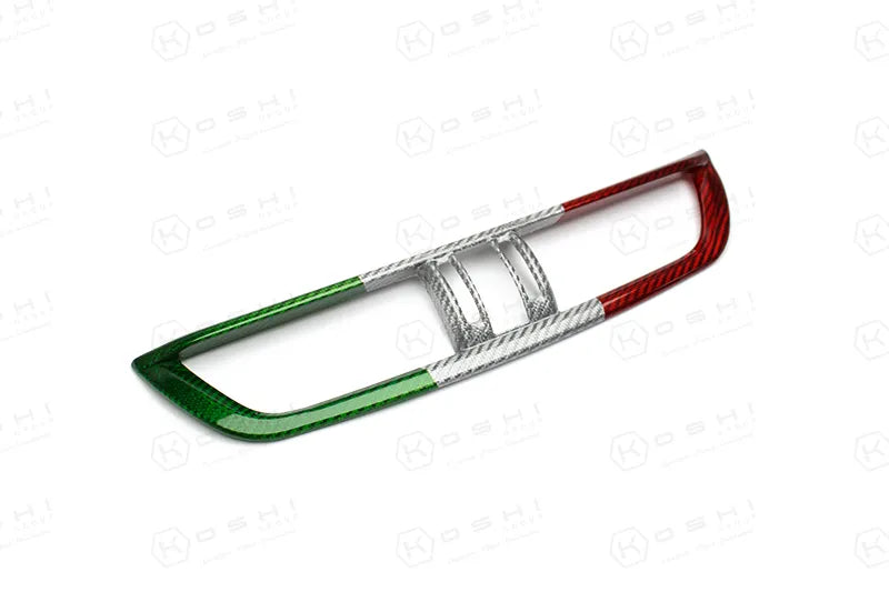 Alfa Romeo Giulia Mittelkonsole A/C AirVent Rahmenabdeckung - Carbonfaser