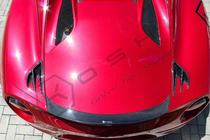 Alfa Romeo 4C Rear Extreme Air Extractor - Carbon Fibre - Koshi Group Store