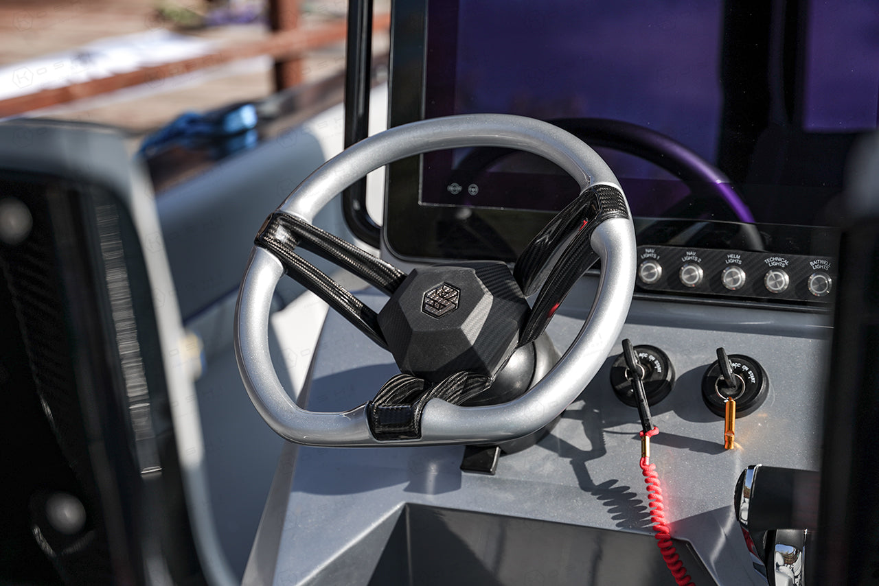 Carbon Fiber 3-Spoke Steering Wheel – KOSHI Design - Carbon Fibre
