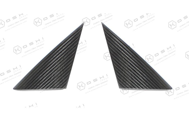 Alfa Romeo Brera External Door Triangles - Carbon Fibre - Koshi Group Store