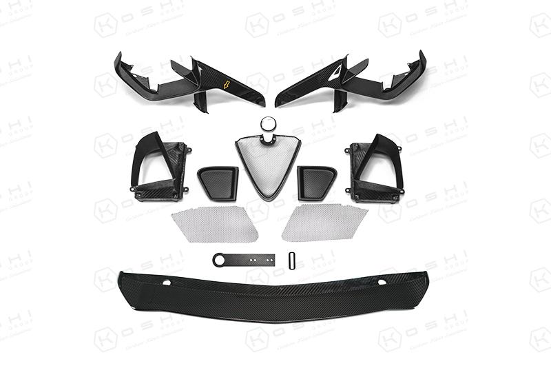 Alfa Romeo Giulia GTAm Style Front Bumper Essential Kit - Carbon Fibre - Koshi Group Store