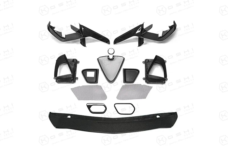 Alfa Romeo Giulia GTAm Style Front Bumper Essential Kit - Carbon Fibre - Koshi Group Store