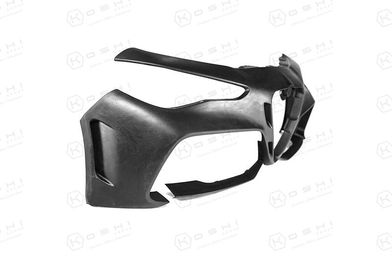 Alfa Romeo Giulia GTAm Style Front Bumper - Carbon Fibre - Koshi Group Store