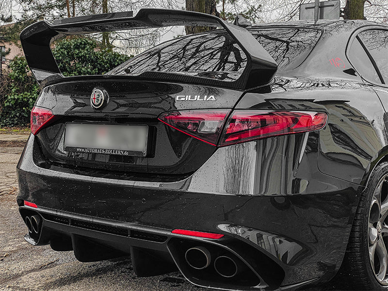 Alfa Romeo Giulia GTAm Carbon Fibre Spoiler - Carbon Fibre - Koshi Group Store