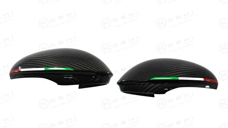 Alfa Romeo Giulia Mirror Caps - Carbon Fibre - Koshi Group Store