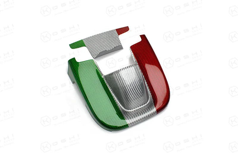 Marco de soporte para espejo retrovisor interior Alfa Romeo Giulia - Fibra de carbono