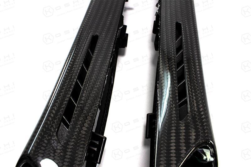 Alfa Romeo Giulia Interior Trim A-Pillar Cover - Carbon Fibre - Koshi Group Store