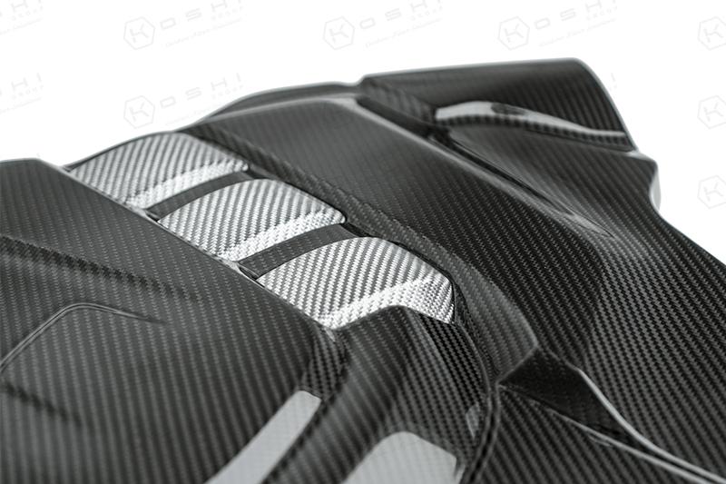 Alfa Romeo Giulia QV / Stelvio QV (2018 > ) Engine Cover - Carbon Fibre - Koshi Group Store
