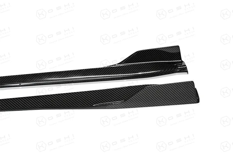 Alfa Romeo Giulia QV Shark Fin Side Skirts - Carbon Fibre - Koshi Group Store