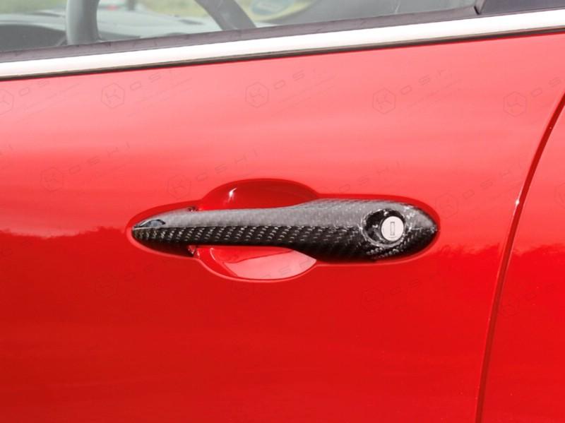 Alfa Romeo Giulietta Mito Door Handles Cover - Carbon Fibre - Koshi Group Store