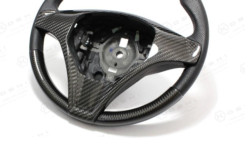 Alfa Romeo Giulietta / Mito <2014 Lower Part Steering Wheel Cover - Carbon Fibre - Koshi Group Store