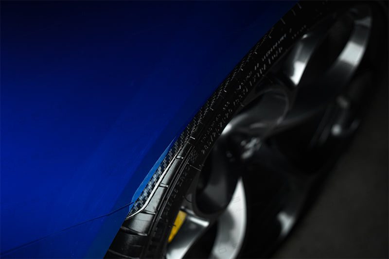 Alfa Romeo Giulia QV Rear Splashguards Cover - Carbon Fibre - Koshi Group Store