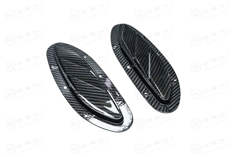 Alfa Romeo Giulia QV Hood Aggressive Air Intakes - Carbon Fibre - Koshi Group Store