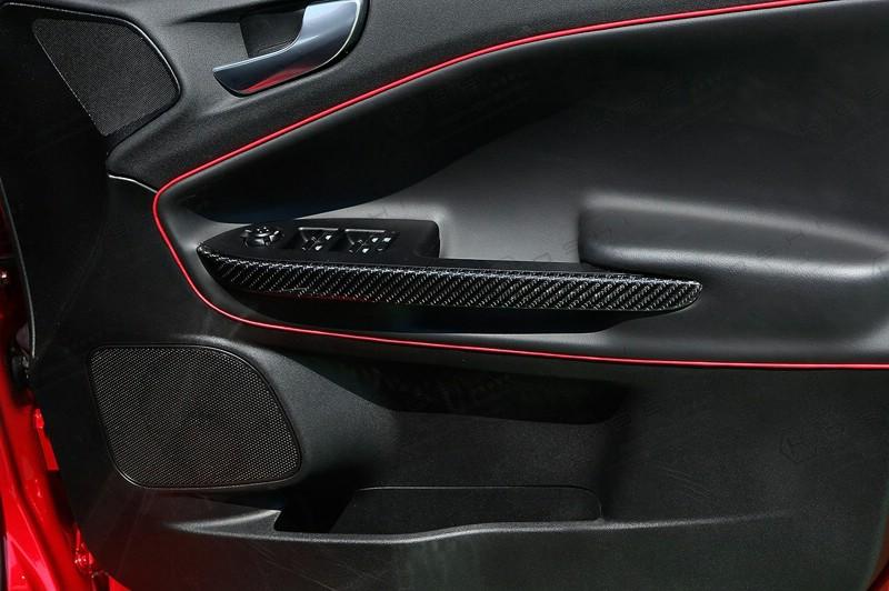Alfa Romeo Giulietta Internal Door Trims Cover - Carbon Fibre - Koshi Group Store