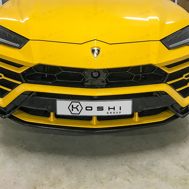 Lamborghini Urus Front Splitter Lip - Carbon Fibre - Koshi Group Store