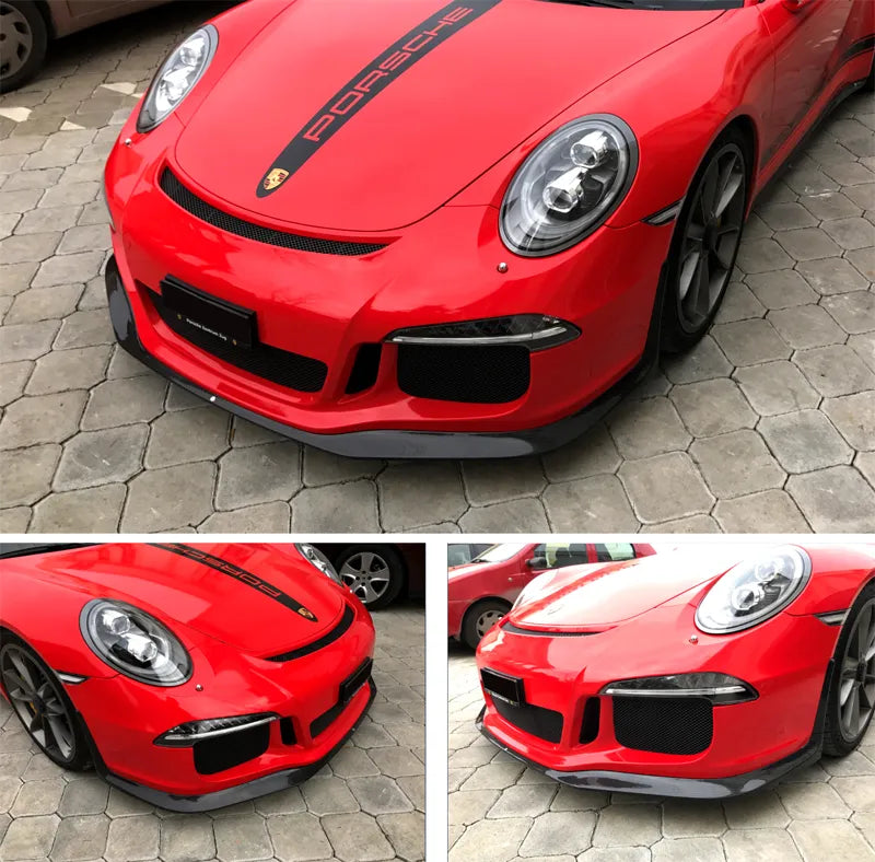 Porsche 911 GT3 Front Lip Splitter - Carbon Fibre - Koshi Group Store