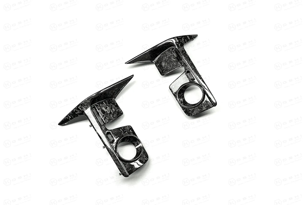 Toyota GR Yaris Front Fog Lights Frame - Carbon Fibre - Koshi Group Store