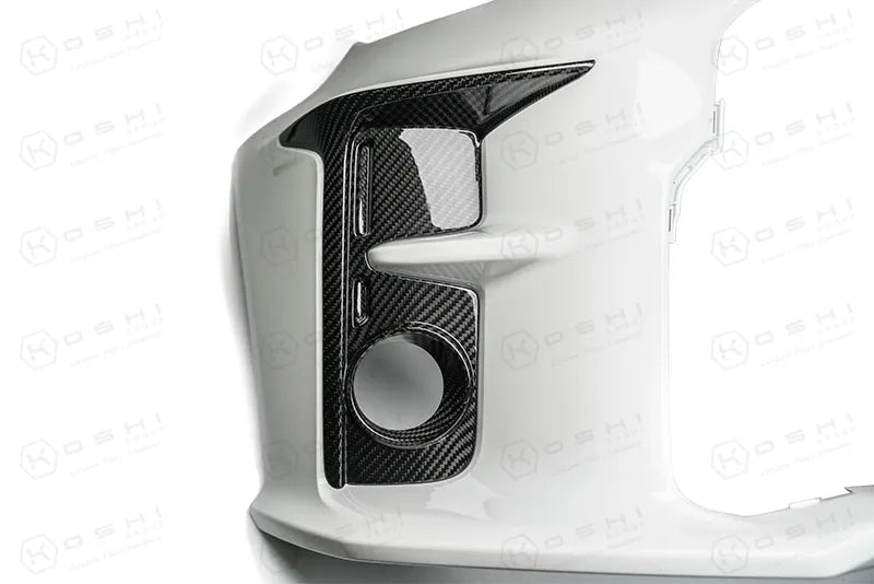 Toyota GR Yaris Front Fog Lights Frame - Carbon Fibre - Koshi Group Store