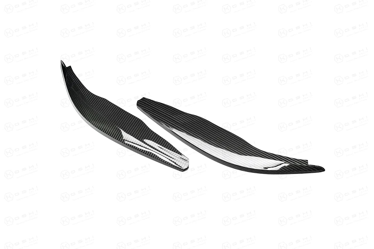 Toyota GR Yaris Headlights Cover (Angry Look) - Carbon Fibre - Koshi Group Store