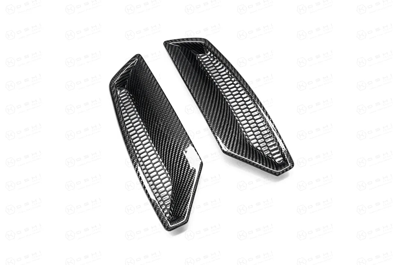 Toyota GR Yaris Rear Bumper Air Duct / Air Vents - Carbon Fibre - Koshi Group Store