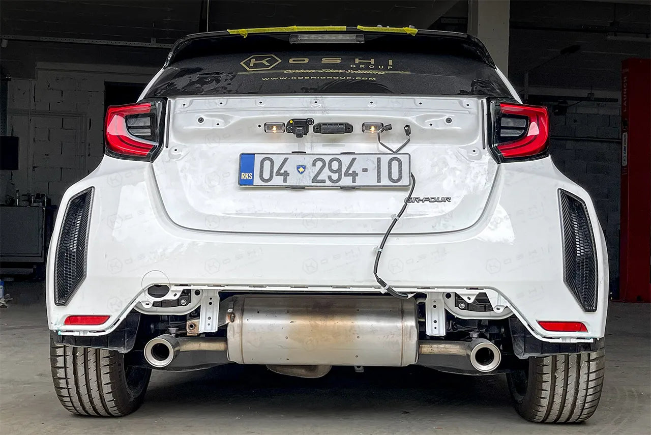 Toyota GR Yaris Rear Bumper Air Duct / Air Vents - Carbon Fibre - Koshi Group Store