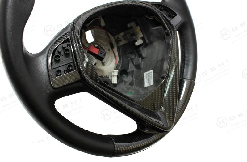 Alfa Romeo Giulietta / Mito MY 2014 Lower Part Steering Wheel Cover - Carbon Fibre - Koshi Group Store