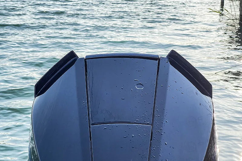 Carbon Fibre Engine Air Scoops for Mercury V8 Outboard, 500R, 450R, 300R - Koshi Group Store