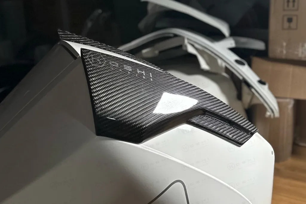 Carbon Fibre Engine Air Scoops for Mercury V8 Outboard, 500R, 450R, 300R - Koshi Group Store