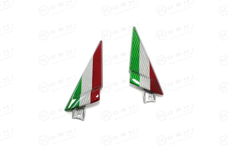 Alfa Romeo 4C Door Panels Triangle - Carbon Fibre - TMC Motorsport