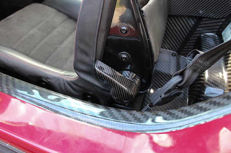Alfa Romeo 4C Seat Adjustment Handle - Carbon Fibre - Koshi Group Store