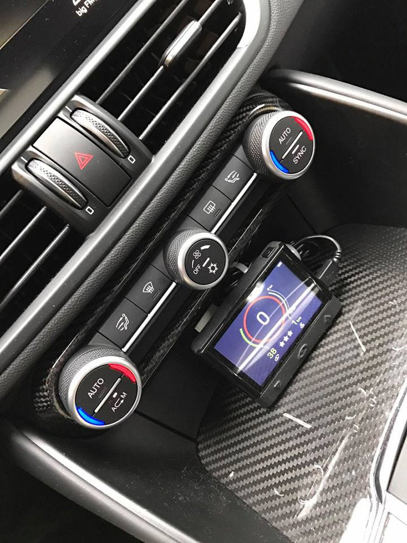 Alfa Romeo Giulia / Stelvio A/C Air Conditioning Frame Cover - Carbon Fibre - Koshi Group Store