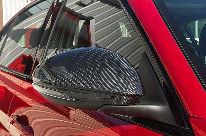 Alfa Romeo Giulia Mirror Caps - Carbon Fibre - Koshi Group Store
