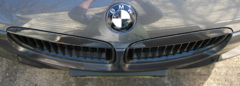 BMW E90 / E91 bonnet trim - Carbon Fibre