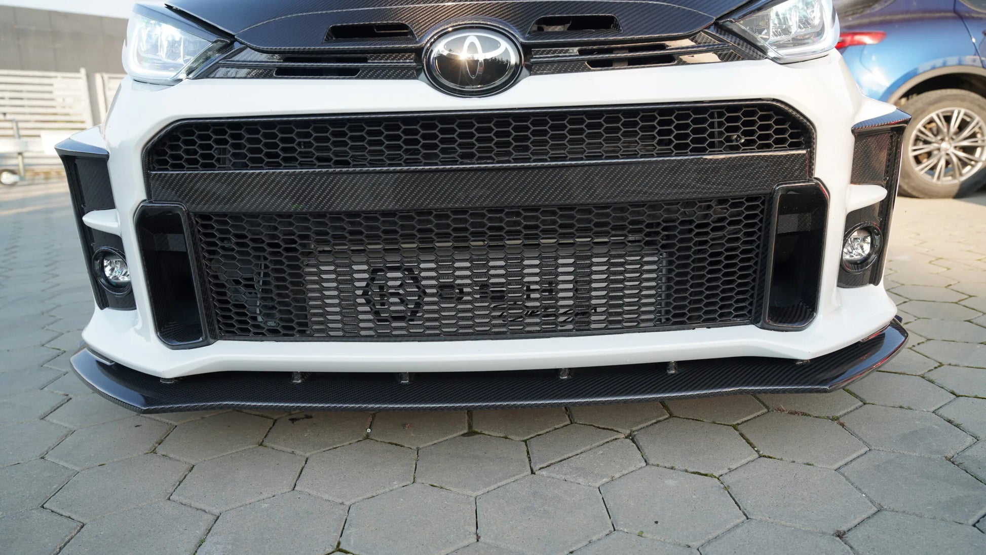 GR Yaris Front Grill Intake - Carbon Fibre - Koshi Group Store