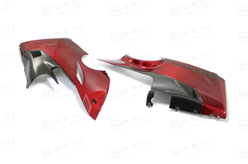 Ducati Panigale V4 S Bottom Side Panels - Carbon Fibre - Koshi Group Store