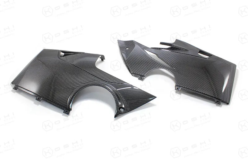 Ducati Panigale V4 S Bottom Side Panels - Carbon Fibre - Koshi Group Store