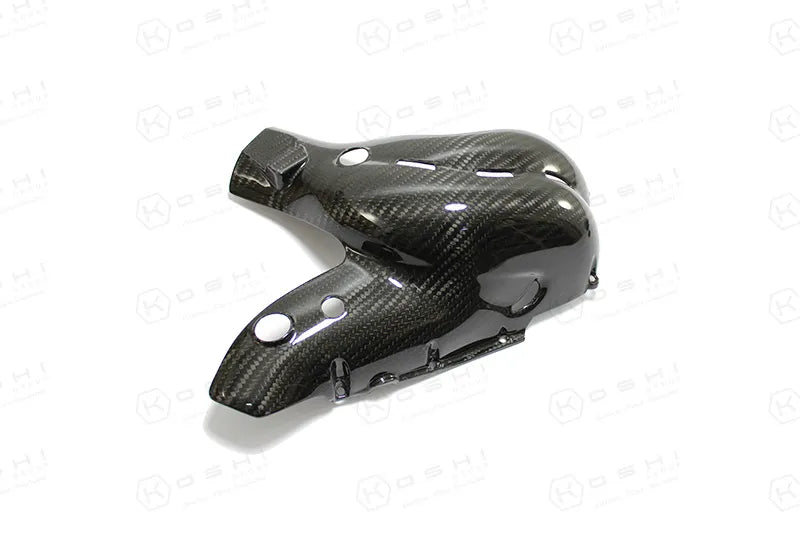 Ducati Panigale V4 S Exhaust Protection Cover - Carbon Fibre - Koshi Group Store