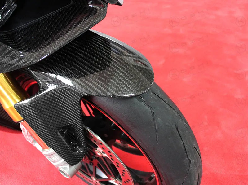 Ducati Panigale V4 S Front Fender - Carbon Fibre - Koshi Group Store