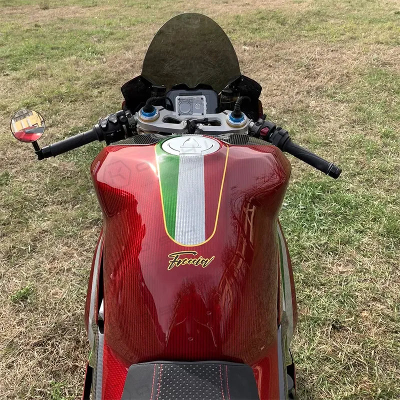 Ducati Panigale V4 S Fuel Tank Cover - Carbon Fibre - Koshi Group Store